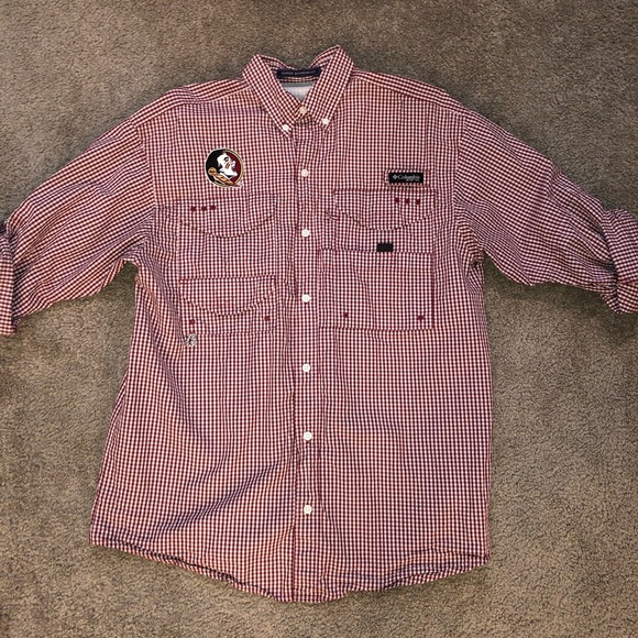 Fsu Columbia Pfg Fishing Shirt 